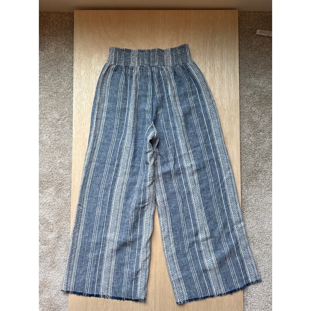 Indigo Rein Resort Linen Blend Striped Pants - Picture 5 of 6